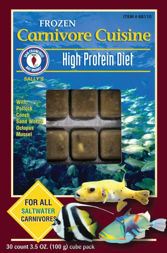 San Francisco Bay Frozen Carnivore Cuisine Cubes 3.5oz (88110)