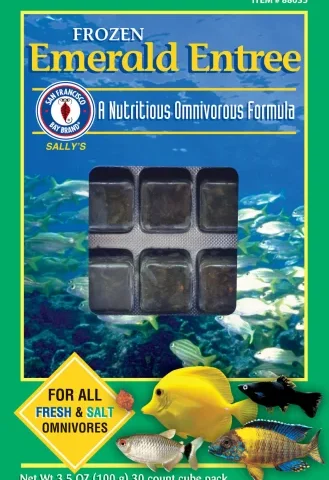 San Francisco Bay Frozen Emerald Entree Cubes 3.5oz (88035)