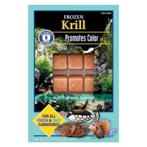 San Francisco Bay Frozen Krill Cubes 3.5oz (88075)