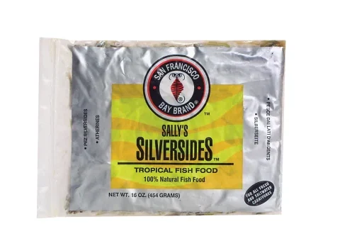 San Francisco Bay Frozen Silversides Flatpak 16oz (88084)