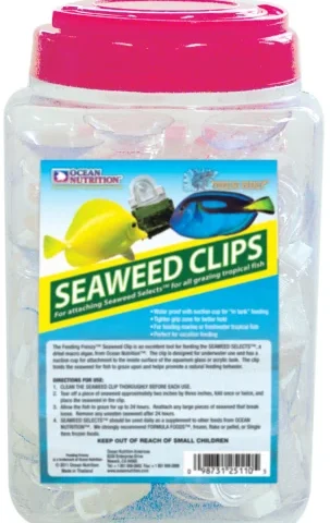 San Francisco Bay Ocean Nutritin Feeding Frenzy Seaweed Clip 36pc Jar (25110)