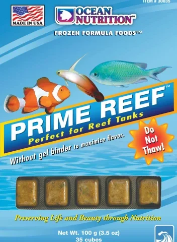 San Francisco Bay Ocean Nutrition Frozen Prime Reef Cubes 3.5oz (30035)