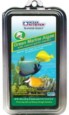 San Francisco Bay Ocean Nutrition Green Marine Algae Seaweed Sheets 10pc (25025)