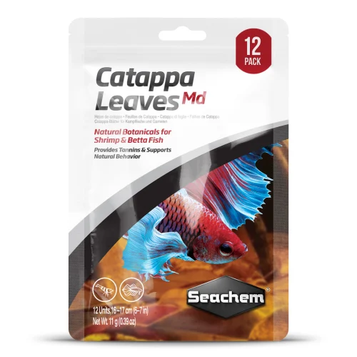Seachem Catappa Leaves MD 12 Pack (9)