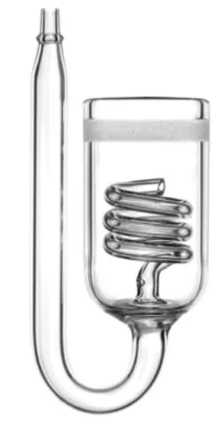 Seachem Glass Bubble Counting Spiral Diffuser - Pollen 23mm Disc (3157)