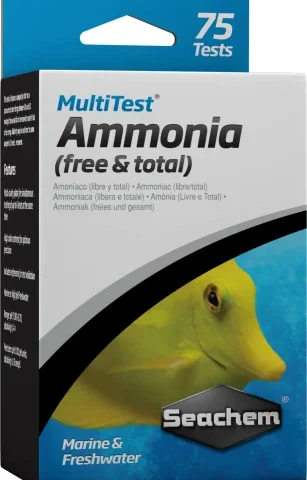 Seachem MultiTest: Ammonia 75 Tests (950)