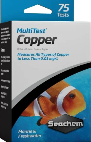 Seachem MultiTest: Copper 75 Tests (966)