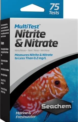 Seachem MultiTest: Nitrite & Nitrate 75 Tests (960)