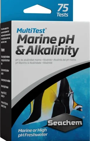 Seachem MultiTest: pH & Alkalinity 75 Tests (940)