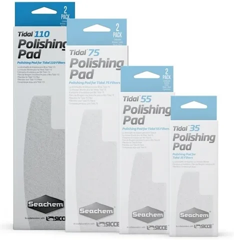 Seachem Tidal 110 Polishing Pad (2 Pack) (6618)