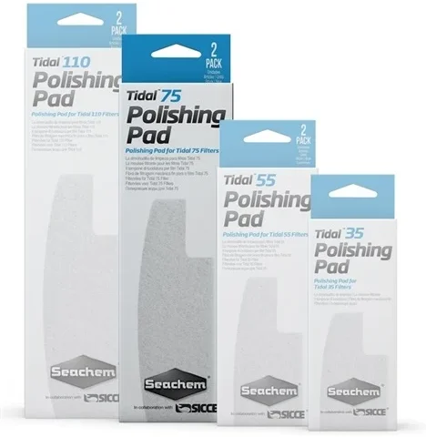 Seachem Tidal 75 Polishing Pad (2 Pack) (6617)