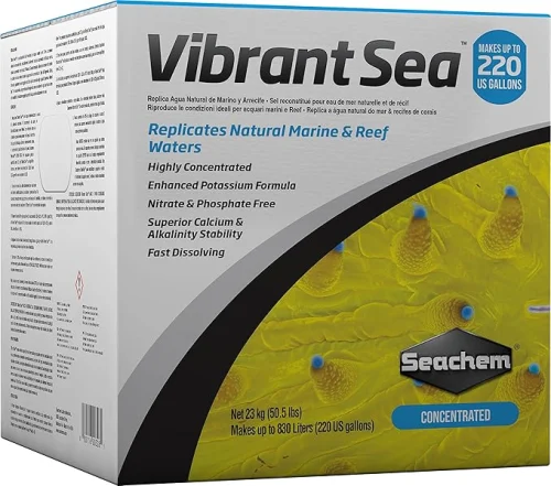 Seachem Vibrant Sea Salt 220Gal (328)