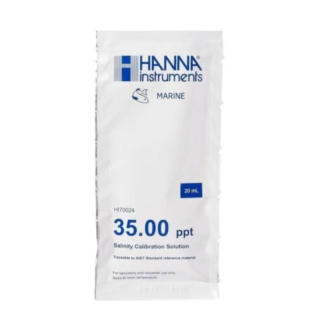 Single 35ppt Salinity Calibration Sachet - Hanna HI70024P