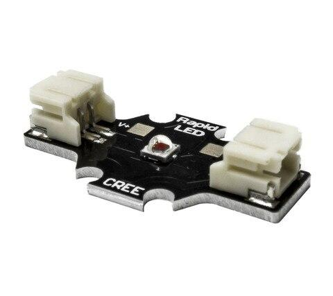 Solderless CREE XP-E2 Red (625nm) LED