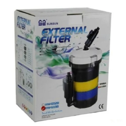 SunSun 3 Stage Canister 106gph SS HW-603B