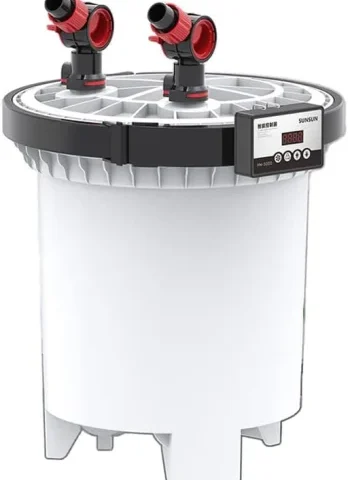 SunSun HW-5000 4 Stage Canister with UV 9W Adjustable Speed 475-1215gph w/Media