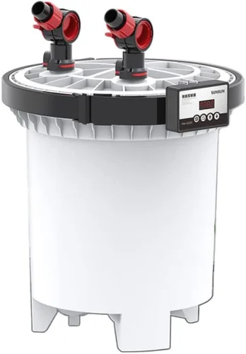 SunSun HW-5000 4 Stage Canister with UV 9W Adjustable Speed 475-1215gph w/Media