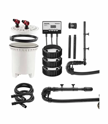 SunSun HW-5000 4 Stage Canister with UV 9W Adjustable Speed 475-1215gph