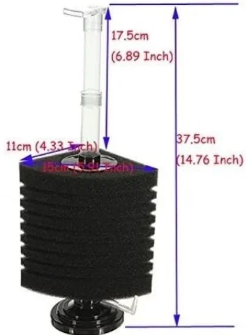 Xinyou Corner Sponge Filter