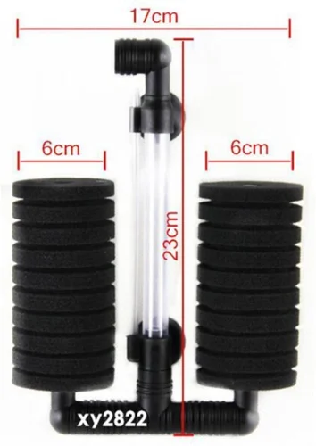 Xinyou Hang On Wall Double Sponge Filter Large