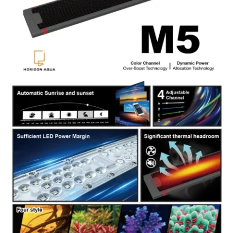 Zetlight M5 30" 62W Strip LED WiFi / Bluetooth Marine